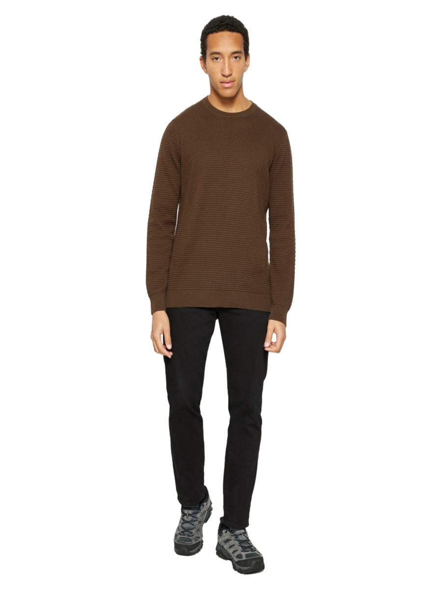 Knowledge Cotton Apparel Rund hals Regular